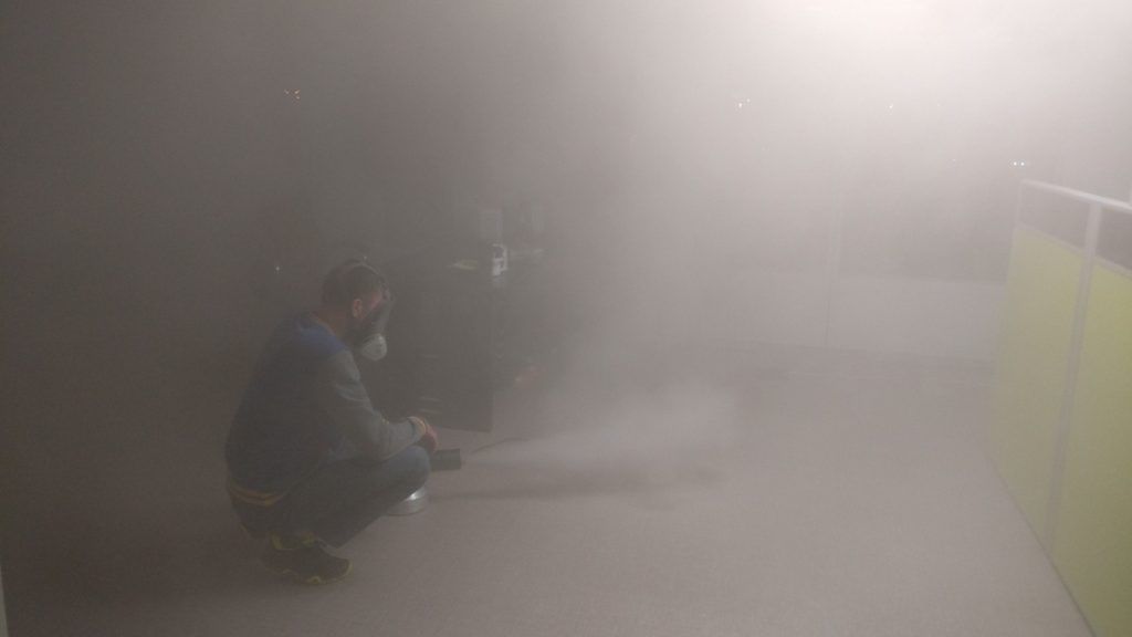 Сухой туман от запахов. Обработка сухим туманом в Ангарске.